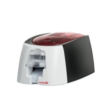 Evolis B12U0000Rs Badgy100 Color Id Card Printer 1 Clr Rib 50 Cards Sw Cables picture