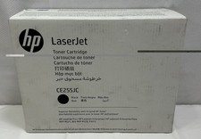 HP CE255JC Black Toner Cartridge 55X Extra High Yield 20K Pg Genuine Sealed NEW picture