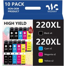 220XL Ink Cartridges Compatible for Epson WorkForce WF2630 XP-424 XP-420 WF-2750 picture
