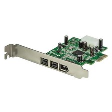 StarTech.com 3 Port 2b 1a 1394 PCI Express FireWire Card Adapter - 1394 FW PCIe picture