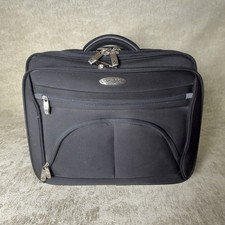 Samsonite Suitcase Bag Black Travel Rolling Retractable Handle Wheel Overnight picture