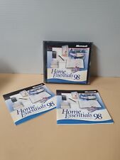 Microsoft Home Essentials 98 PC / Set Of 4 Disks  picture