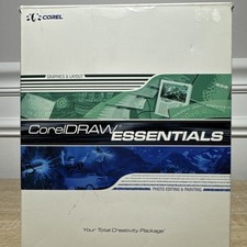 VTG CorelDraw Graphics Suite 9 Academic PC Software CD-Rom - New W Autheticity picture