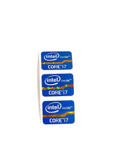 3x Intel Inside Core i7 , 2nd/3rd Gen Sticker Label Decal 21mm x 15mm picture