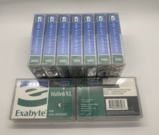 Exabyte 8MM Data Cartridge - 160mXL Exatape - Set of 9 Brand new sealed tapes picture