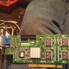 Diamond Fire GL 1000 1K PRO 8 MB AGP Video Card VGA & Driver CD - Tested 05 picture