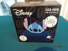Disney Stitch 3 Port USB Hub--NEW picture