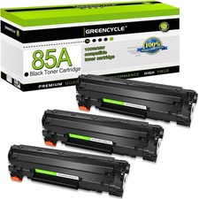 3PK CE285A 85A Toner cartridge Compatible For HP LaserJet M1212f M1130 P1102W picture