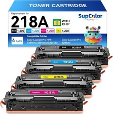 Toner Cartridges 4-Pack BCMY 218A Chip SupColor myCartridge [Compatible--HP] BN picture