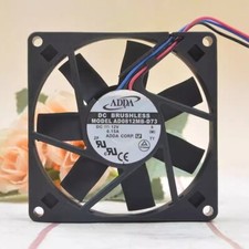 ADDA AD0812MB-D70 8015 DC12V 0.15A 8CM 3-Wire Silent Cooling Fan picture