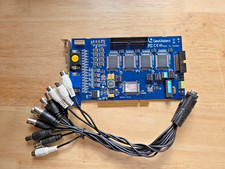 GEOVISION GV-800  V4.45 PCI D-TYPE DVR VIDEO CAPTURE CARD W/ AV CABLE picture