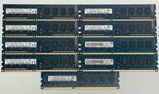 LOT OF 9 DDR3 4GB 1600MHz Mixed Desktop Ram Memory Sk Hynix Samsung Micron picture