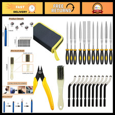 25pcs Deburring Tool Set, 12 Multiuse Blades, Needle Files & Wire Cutter for 3D picture