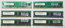 Lot of 6 1GB PC2-6400 Memory Module Total 6GB HP 444908-051 picture