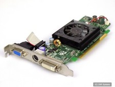128MB DELL 0WX085 AD-RV610LE ASUS ATI Radeon HD2400 Pro DVI VGA TV-Out PCI-E x16 picture