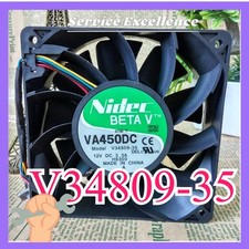 Nidec VA450DC V34809-35 12CM Server Inverter Cpu Computer Cooling Fan 12V 3.3A picture