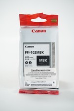 Genuine Canon PFI-102MBK Matte Black Ink Tank 130ml Factory Sealed New picture