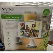 Vivitar Mount It 3 in 1 Suction Tablet Mount with 360 Degree Rotation NIB picture