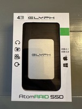 Glyph Atom RAID 4TB External SSD USB-C Excellent Condition w/ Box picture
