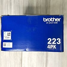 Brother Genuine TN223 4PK Standard-Yield Toner Cartridge Four Pack TN 223 4pk picture