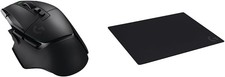 Logitech G502 X Lightspeed Wireless Gaming Mouse + Logitech G640 Black picture