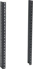 2 PCS 8U Rack Rails, Tapered Holes Rack Mount Rails for Recording & Network W... picture