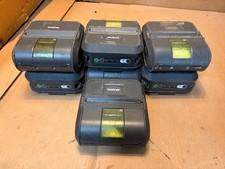 Lot 7 Brother Rugged Jet RJ-4030 Mobile Label Printer USB Bluetooth No Batteries picture
