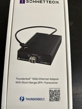 Solo10G SFP+ 10 Gigabit Ethernet Thunderbolt 3 Adapter with Short-Range SFP+ picture