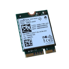 NEW OEM Dell AX211 Wireless Tri Band WiFi 802.11ax Bluetooth 5.2 M.2 Card G83J7 picture