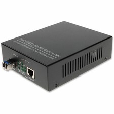 AddOn 10/100/1000Base-TX(RJ-45) to 1000Base-LX(LC) SMF 1310nm 10km POE Media picture