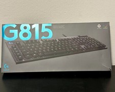 Logitech G815 LightSync RGB Mechanical Gaming Keyboard (Tactile)- Used picture