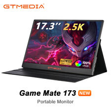 NEW|165Hz Portable Gaming Monitor 17.3 2.5K QHD Extender Monitor Freesync Screen picture