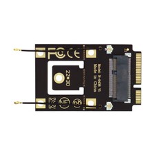 Cablecy 7260 AC Wifi Bluetooth NGFF M.2 Key-A Mini PCI-E Adapter for 9260 8265 picture