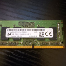 Micron 4GB DDR4 PC4-2666V 260-Pin SO-DIMM ECC RAM MTA4ATF51264HZ-2G6E1 picture
