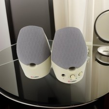 Labtec LCS-1050 Desktop Computer Speakers ,works Great. picture