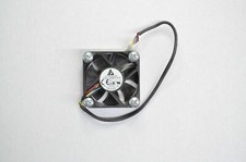 DELTA FAN 12V DC 50MM BY 10MM, 2 BY 9/16 INCHES, 11 INCH 2 WIRE CABLE AFB0512HB picture