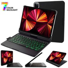 Backlit, Laptop-Style Keyboard Case Drop Protection for iPad Pro 11'' inch 2018 picture