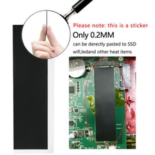 M.2 M2 NVME 970EVO P760P 970pro SSD ultra-thin graphene cooler film heatsink picture