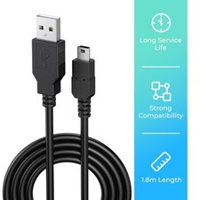 Ti-84 Plus ce Charger, ti84 Charger Cable for Texas Instruments Black picture