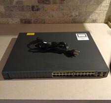 Cisco Catalyst 2960 Series SI 24-Port Gigabit Managed Switch w/ SFP Rack picture