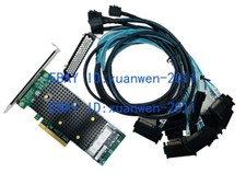 LSI SAS3416 9400-16i  HBA 12G 16Port IT Mode Tri-Mode JBOD +4*SFF-8482 SAS Cable picture