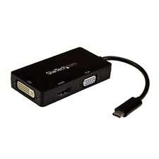 StarTech.com 4K USB C to HDMI, VGA & DVI Multi Port Video Display Adapter for Ma picture