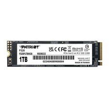 Patriot Memory P320 1TB Internal SSD - NVMe PCIe Gen 3x4 Capacity: 1TB, Black picture