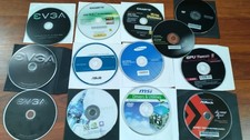 Computer Utility and Driver Discs Collection (MSI, Gigabyte, ASUS, EVGA, AsRock) picture