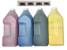 4KG COMPATIBLE TONER REFILL KONICA MINOLTA MagiColor 7450 + 4 CHIPS C-Y-M-K picture