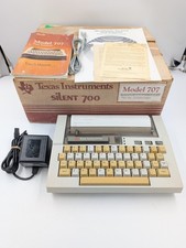 Texas Instruments Silent 700 Model 707 Data Terminal Tested w/ Box (260196) picture