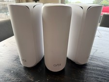 NETGEAR Orbi 370 RBE373 WiFi 7 Mesh 3-Pack Router + 2 Satellites BE5000 picture
