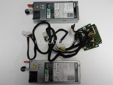 DELL DUAL HOT SWAP POWER SUPPLY 750W & DISTRIBUTION BOARD POWEREDGE SERVER T430 picture