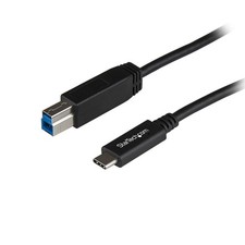 StarTech.com USB C to USB B Printer Cable - 1m / 3 ft - Superspeed - USB 3.1 - 1 picture