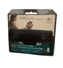 Logitech Laptop Speaker Z205 for Windows and Mac NEW Sealed Portable Light Clip picture